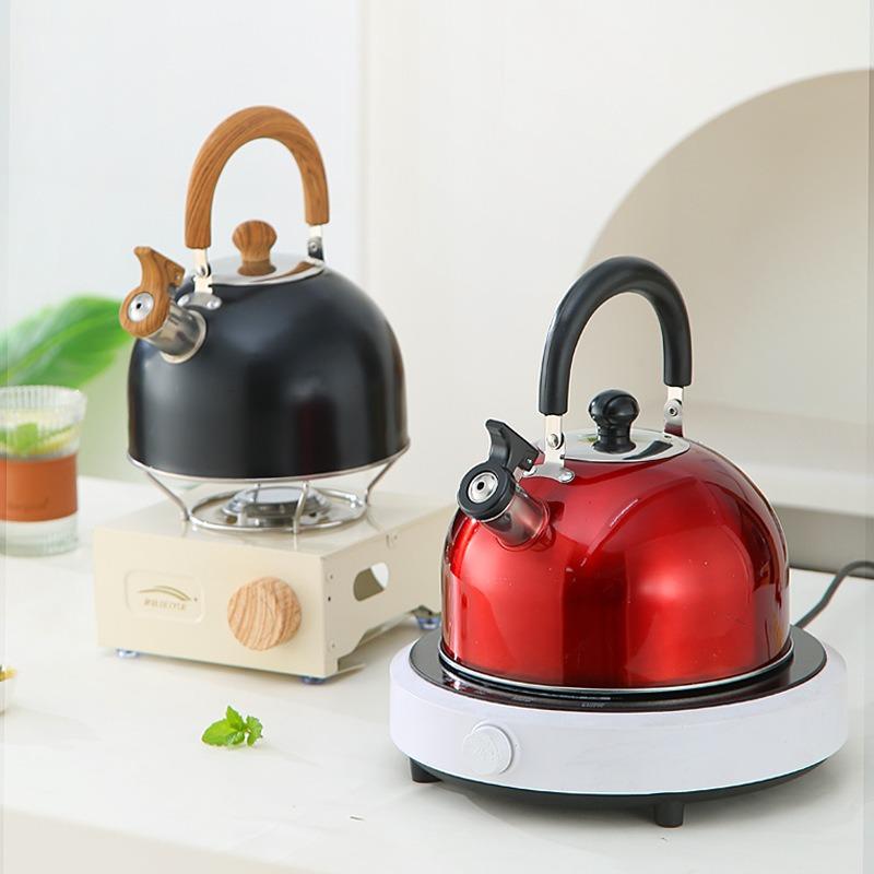 Stainless Steel Whistling Kettle Nordic Creative Colorful Whistle Bottle Beep Pot Universal Gas Stove Induction Cooker Cookware