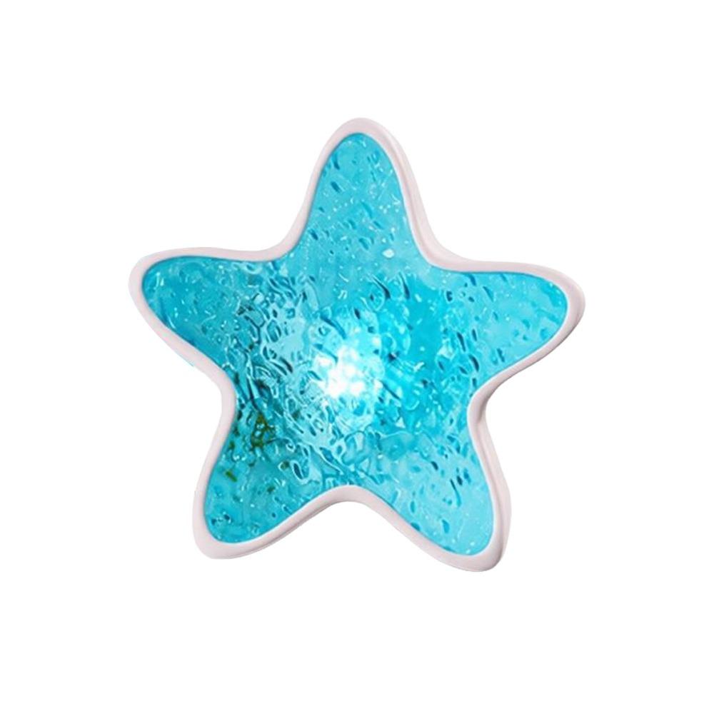 White Noise Water Ripple Projector Bedside Lamp Ocean Projection Lamp New Sea Wave Lamp Starfish