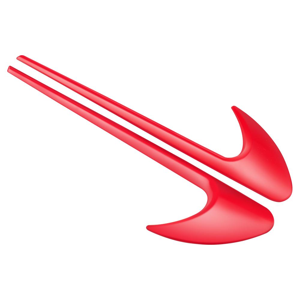 2pcs/set Red Side For Mercedes Wing Sticker AMG BRABUS Fender Side Sticker for AMG Mercedes Benz Rocket BRABUS A/B/C/E/S/ Class