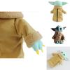 Adorable 30cm Baby Yoda Plush Toy With Removable Clothes Perfect For Kids And Fans