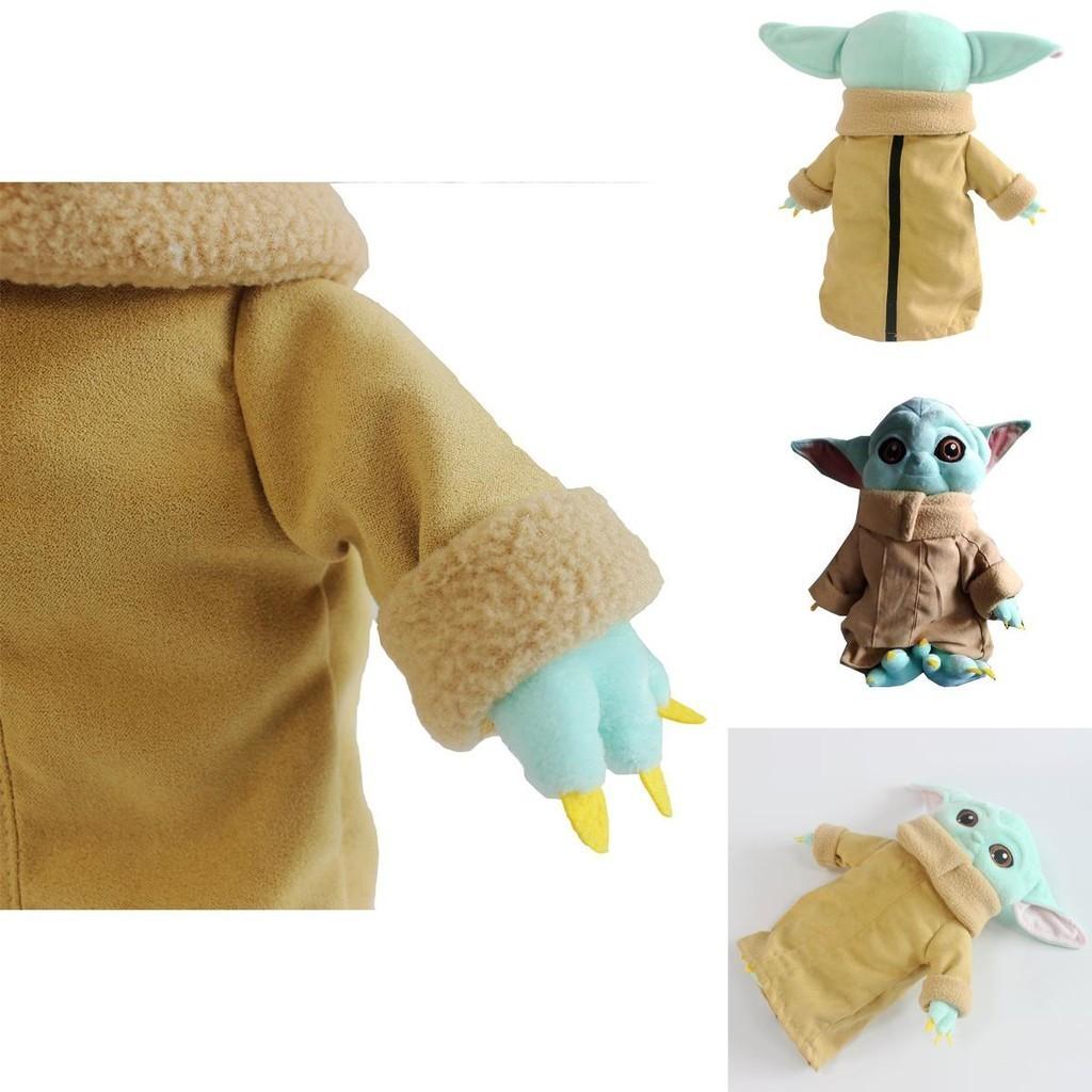 Adorable 30cm Baby Yoda Plush Toy With Removable Clothes Perfect For Kids And Fans