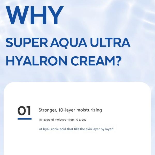 MISSHA Super Aqua Ultra Hyaluron-Creme 70 ml (3 Optionen)