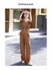 Summer 2024 Women's Two-Piece Suit: Chic Casual Tops & Wide-Leg Pants