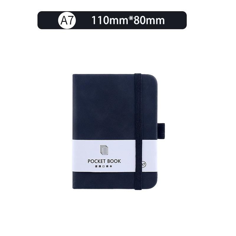 A6/A7 Pocket Notepad Sketchbook Portable 100 Sheets Portable Mini Notebook Not Drop Pages 5 Colors Notebooks And Journals