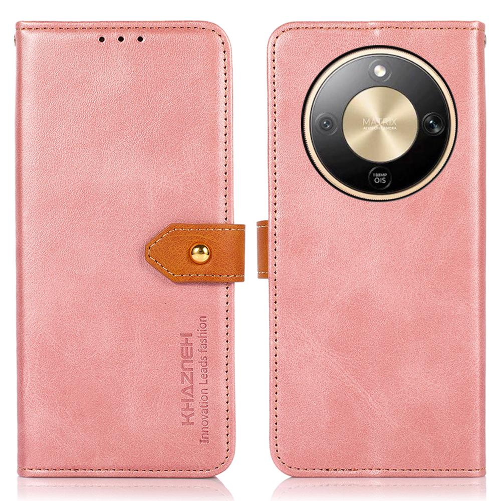KHAZNEH Wallet Phone Case For Honor Magic8 Lite 5G/X70 5G/X9d 5G Stand Leather Flip Cover