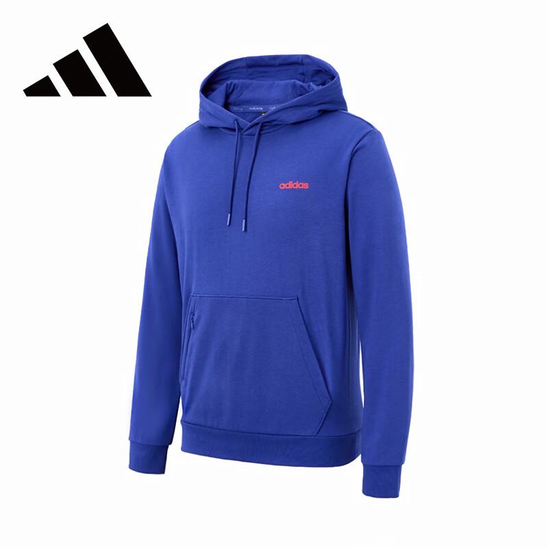 Adidas Men s Trendy Hooded Casual Sports Sweatshirt L