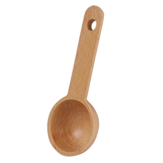 Kávová lyžička Easy Clean Šetrenie práce Drevená všestranná soľný prášok Lyžička na dochutenie Kuchynské potreby