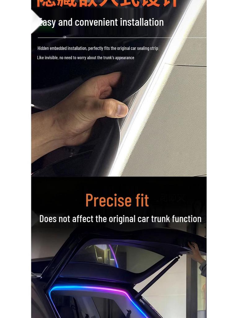 Best-Selling Ambient Lighting Strip for Updated Model 3 Trunks