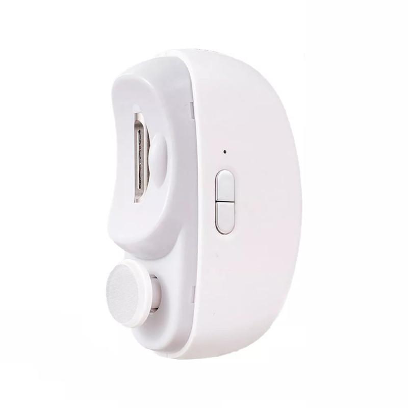 

1 In 2 Electric Nail Clippers Automatic Usb Rechargeable Nail Trimmer Light With белый