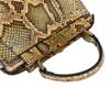 FENDI Peekaboo mini 8BN244 Python Handbag beige Women 2WAY used