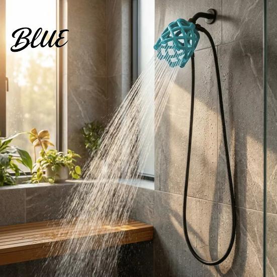 Detachable Shower Head Head 3D Printed Hollow Woven Rainfall Sprayer