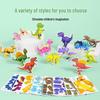 3D Insect Paper Puzzle: Creative DIY Educational Toy for Kindergarten Kids