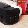 Electric Wall Heater Mini Portable Plug-in Personal Space Warmer Adjustable Thermostat Heating