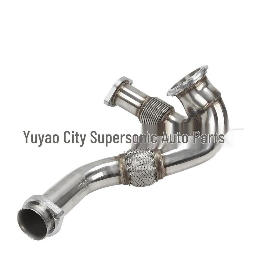 Ford 6.0L Turbocharger Y-Pipe Assembly for Exhaust Modification
