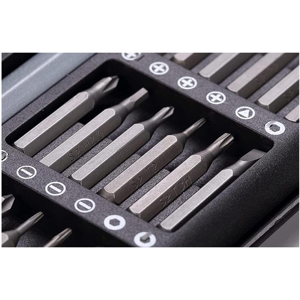 25 In 1 Precision Magnetic Screwdriver Torx Bit Mobile Phone PC Repair Hand Tool Magnetic Screw Driver Bits For Watch Camera