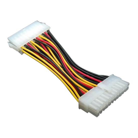 6 Inch 24-Pin 20-Pin Female ATX Male to Power Supply Adapter Converter Cable