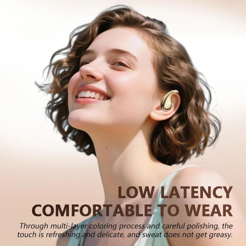 Lenovo TA320 OWS Bluetooth 5.4 Drahtlose Kopfhörer TWS In-Ear 400mAh Akku Überwältigender Surround-Sound Ergonomisch Designte Kopfhörer