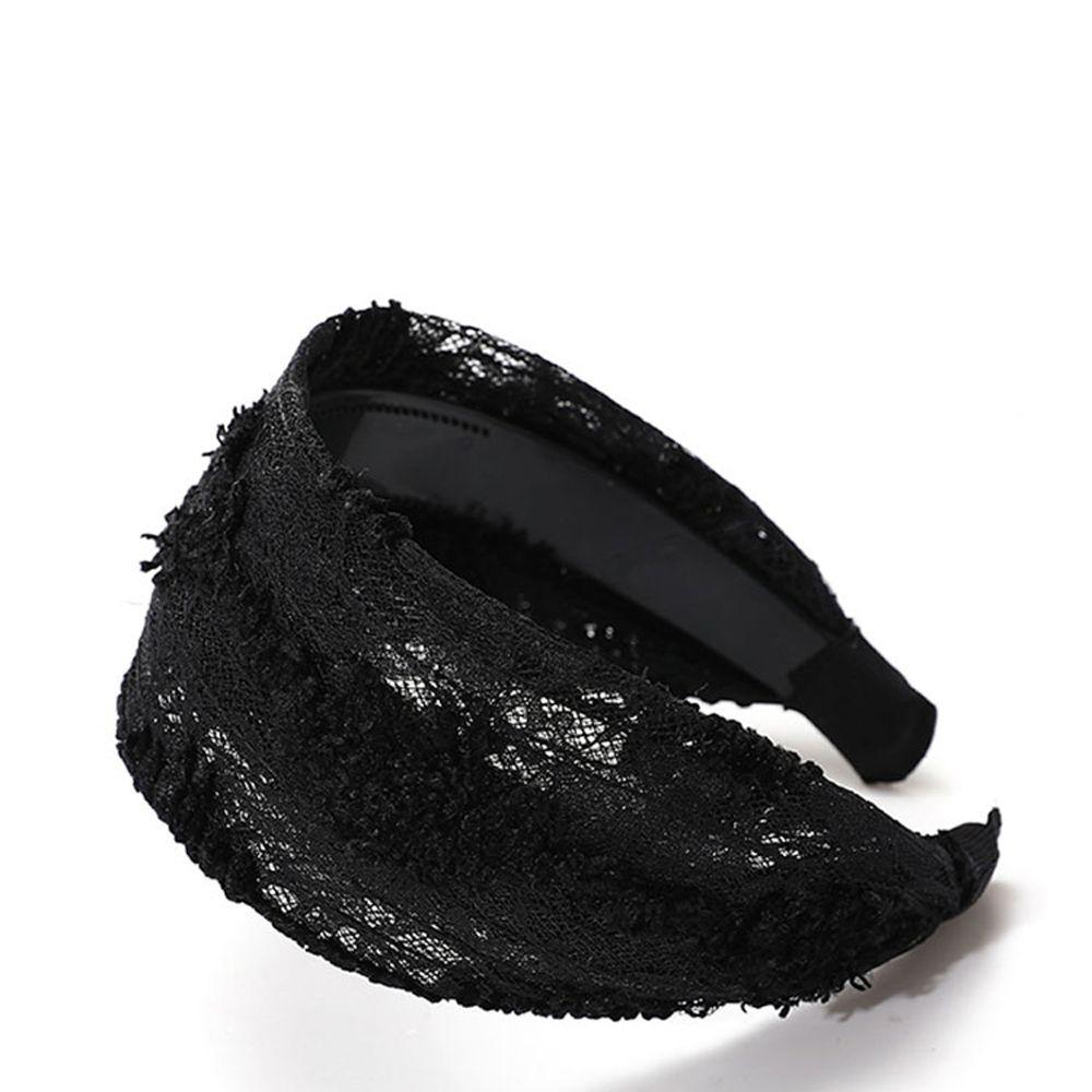 Lace Headwear Gift Wash Face Headdress Korean Style Hair Hoop Wide Edge Headband Female Hair Hoop