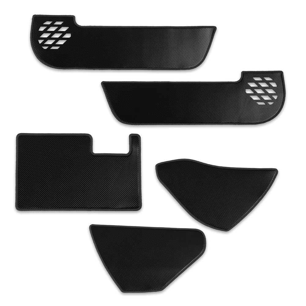 YOURS Kick Guard Set for Honda Step WGN and RP8 Protects Instrument Door Glove Box and Leather Speakers from Scratches and Made In Compatible with