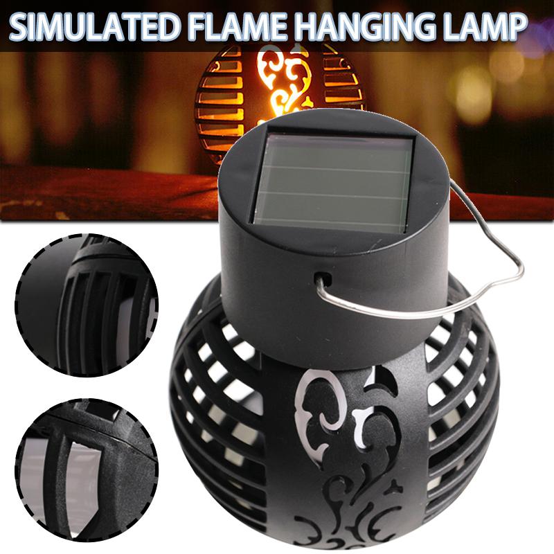 

PDTO солнечные мерцающие пламенные подвесные фонари для украшения сада на открытом воздухе