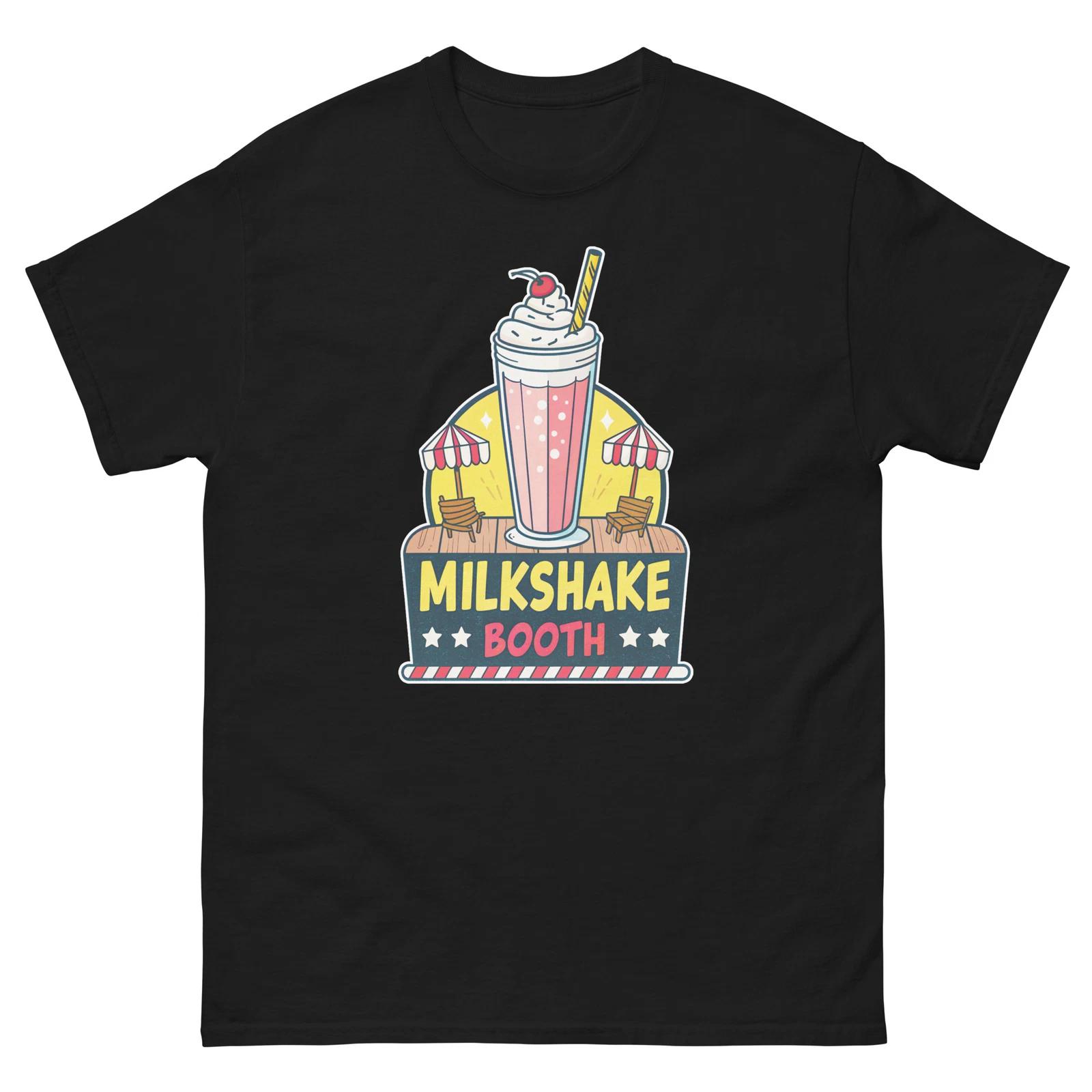Milkshake Booth Carnival Fair Amusement Park T-Shirt S
