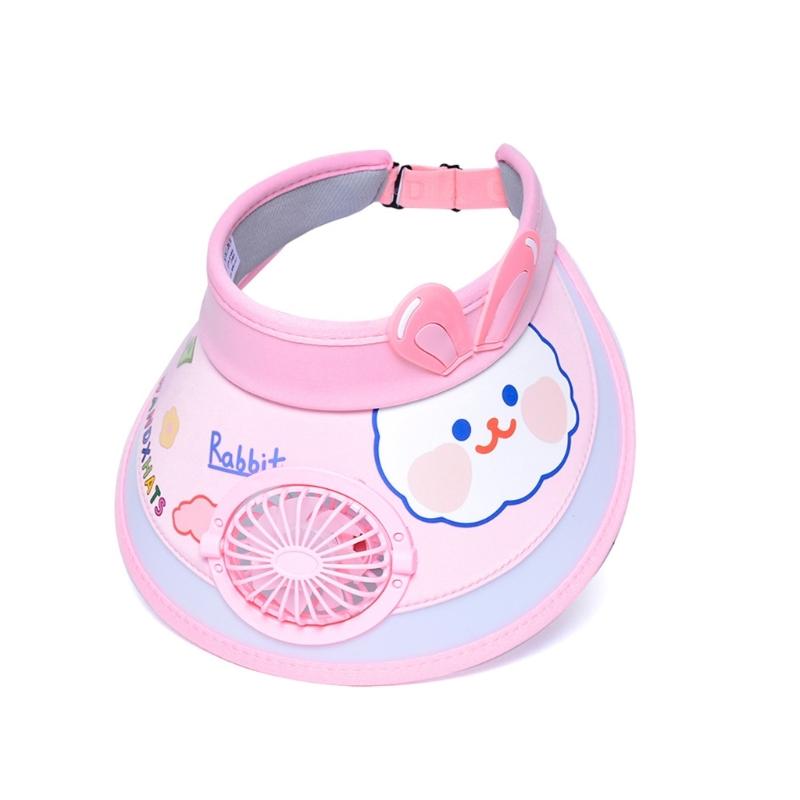 Regulable Speed Sun Hat With Sun Protective Border Outdoor Children Hat for Outdoor Activity and Beach Trip