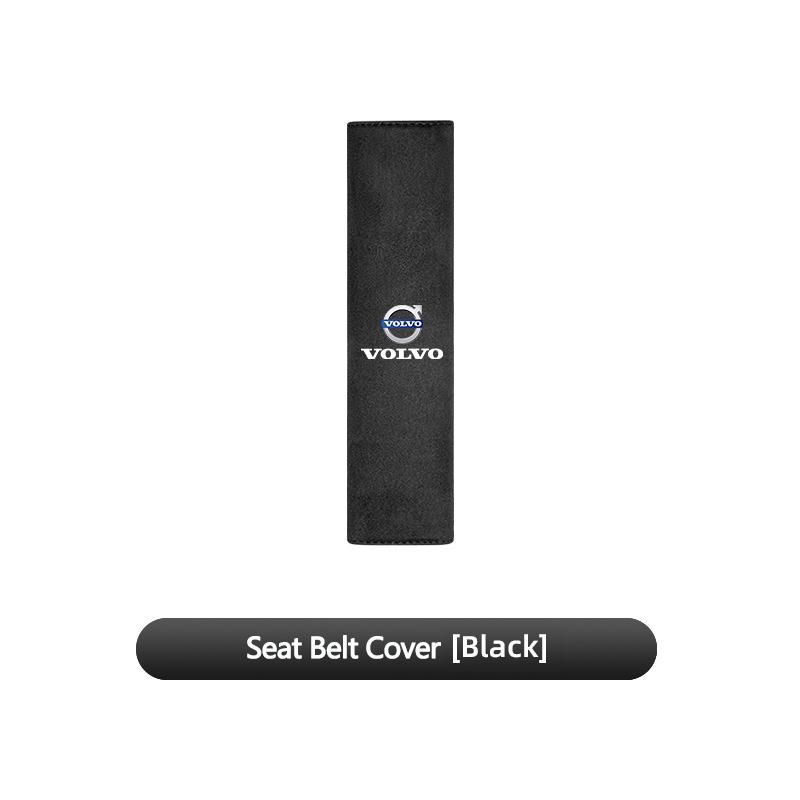Car Headrest Cover Neck Pillow Auto Seat Belt Shoulder Protect For Volvo Rdesign XC60 XC40 V60 V40 EX30 XC90 S60 C30 V50 V70 S90