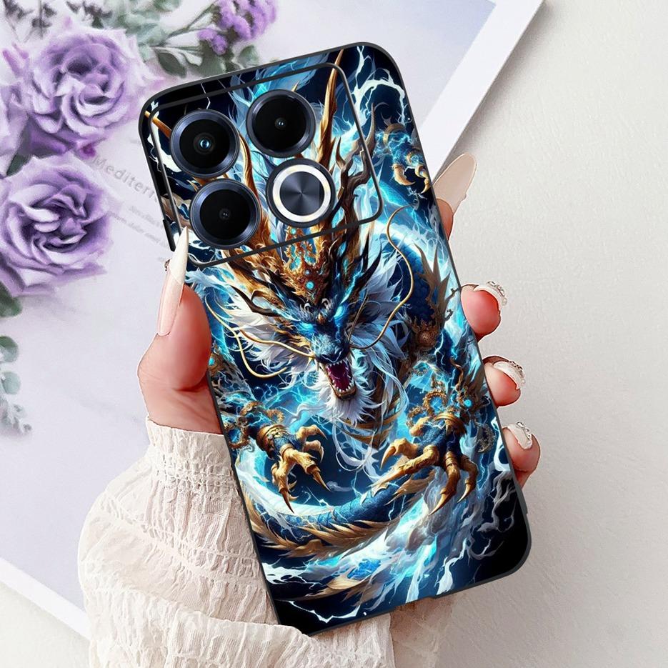 For Infinix Note 40 5G Case X6852 Luxury Fashion Painted Cover Matte Phone Case For Infinix Note 40 Pro Plus Note40 4G Soft Bags