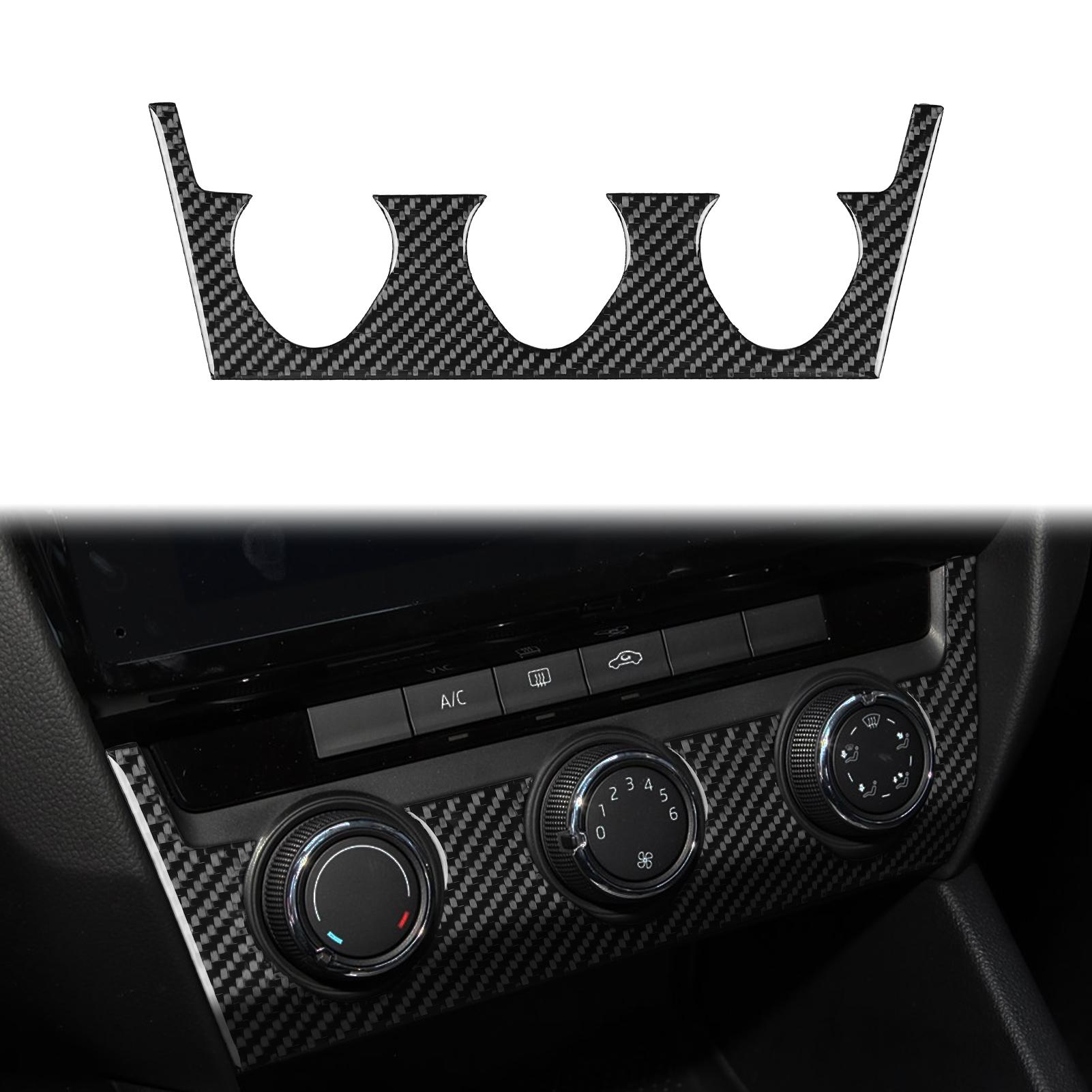 

Soft Carbon Fiber Styling Protective Stickers Film Gear Panel Car Trim Accessories For Skoda Octavia 2017 2018 2019 2020 2025