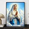 Diamond Painting Set  DIY 5D Full Diamond Virgin Mary Praying Religious Art Crafts for Home Wall Decoration