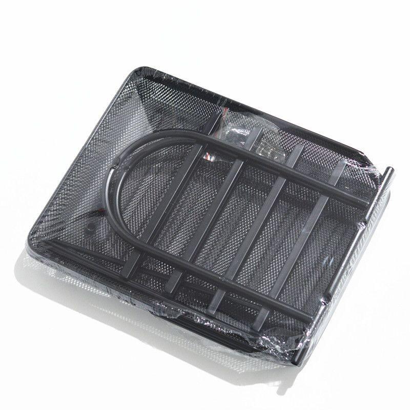 Four Layer Metal Mesh Office File Rack Desktop Organizer