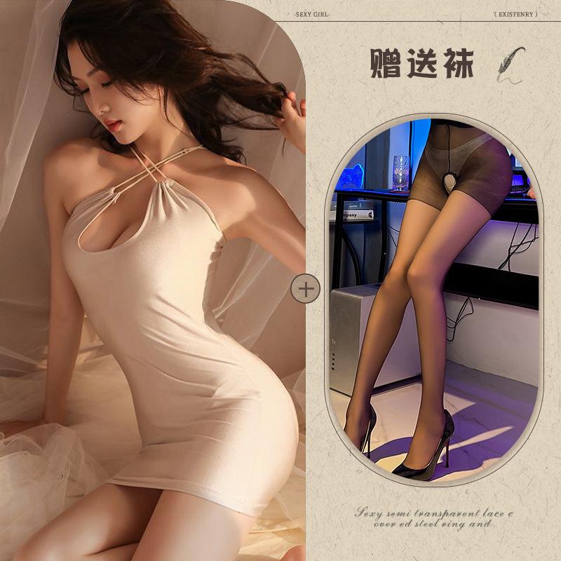 Sex Underwear Sexy Hollow Uniform Seduction Secretary Passion Suit Free Hip Wrap Skirt