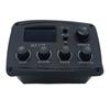 4 Band Preamp Equalizer Tuner Piezo Pick-up Acoustic Guitar Pickups Piezo Pickup with LCD Screen for Acoustic Guitars