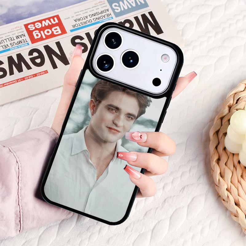 Twilight Edward Cullen Phone Case For IPhone 17 16e 15 14 13 12 11 Pro Max Air Mini Soft Protective Cover