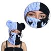 Knitted Full Face Ski Mask Winter Balaclava Face Cover for Outdoor Sports Novelty Knitting Beanie