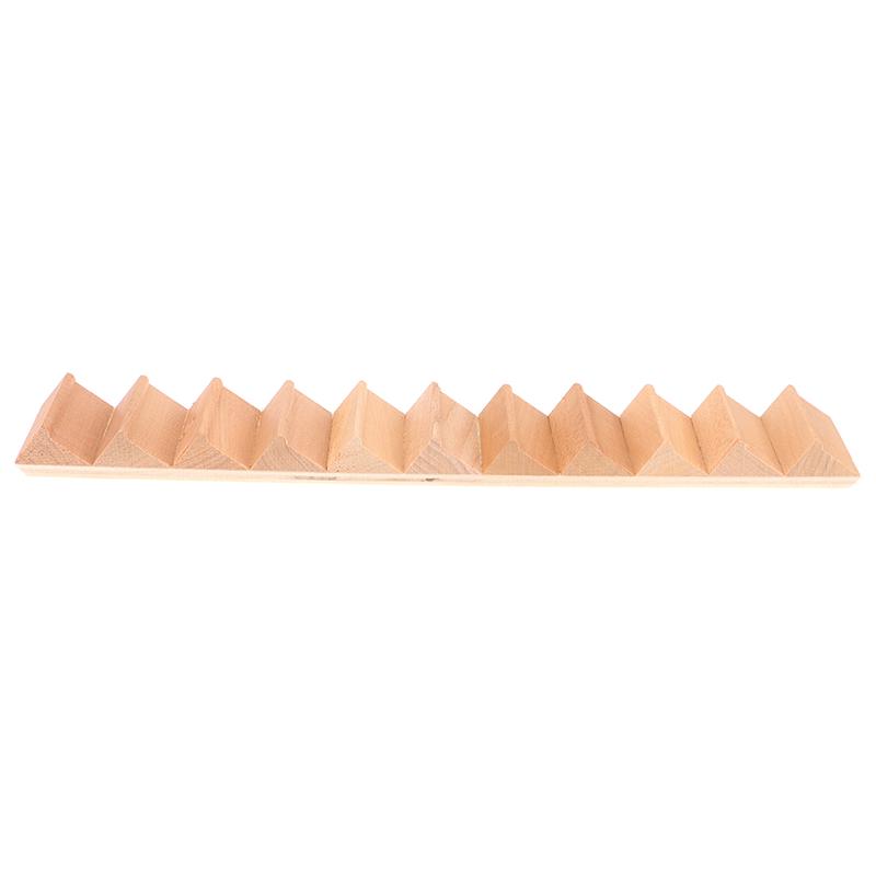 1/12 Domeček pro panenky Miniaturní Dřevěné 11-Schodové Schodiště Bez Zábradlí DIY Příslušenství