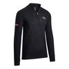 Mens Fine Knit Quarter Zip Jumper