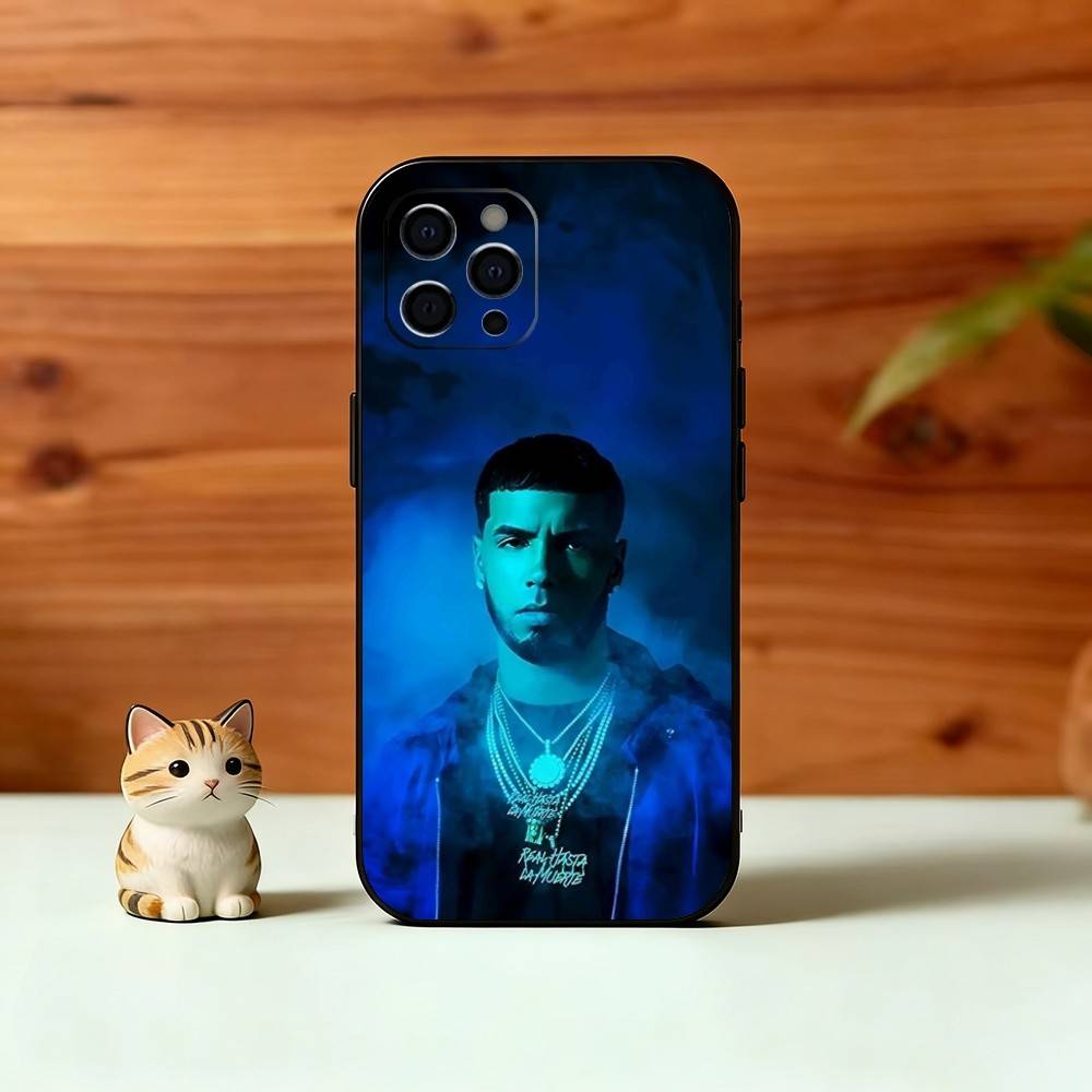

Rapper A-Anuel AA R-Real Phone Case Silicone Soft For IPhone 17 16 15 14 13 12 11 X XR Plus Pro Max Plus iPhone13