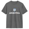 Argentina Flag Cotton Tshirt For Unisexs Beach Classic Tshirts Oneck Fashion Tees Big Size Wholesale Clothes