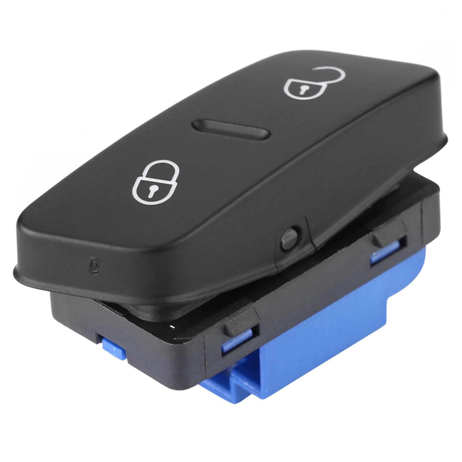Igeteck Unisex Black Door Lock Unlock Switch Control Button For Sharan 1K0962125b