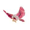 Fashion Eagle Brooch With Diamond Embellishments For Women Accessories