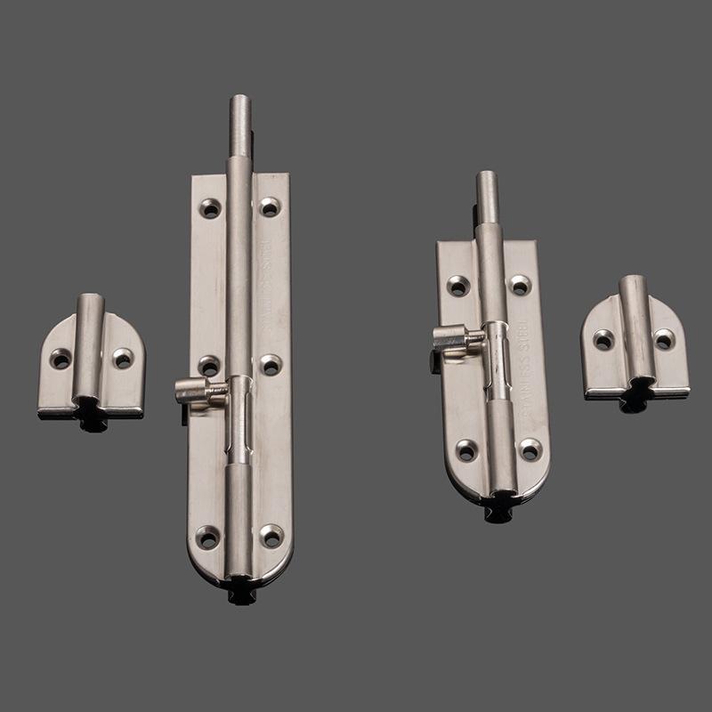 Stainless Steel Heavy Duty Door Security Lock Buckle Thickened Anti-Pry Window Latch for Childproofing Home Bedroom Window Door