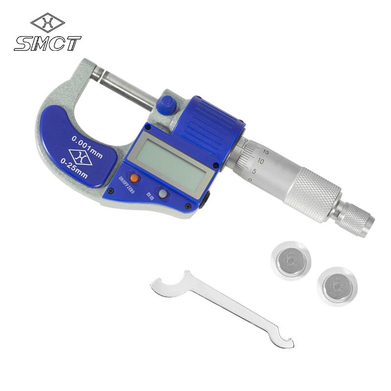 SMCT Digital Outside Micrometer 0-25mm