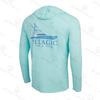 Mens Quick-Dry Breathable UV Protection Fishing Long Sleeve Hooded Shirt Summer Outdoor Sports Cycling Apparel