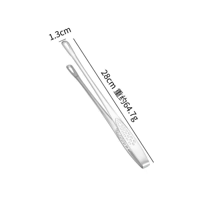 abdo 12-inch Stainless Steel Food Tongs, 3-Pack