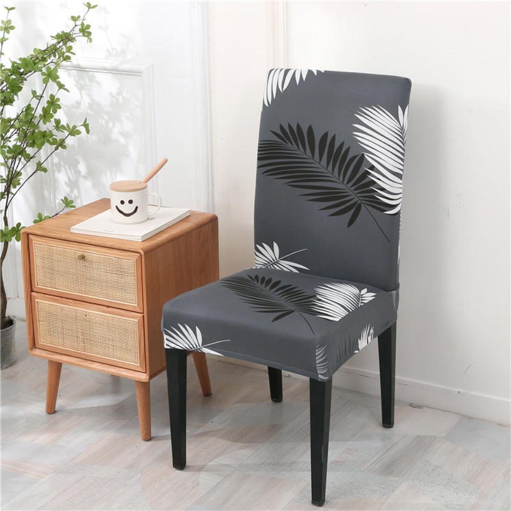 Stretch Stuhlhussen Elastische Esszimmerstuhl Überwürfe Komplettset für Hotel Restaurant Bankettstühle