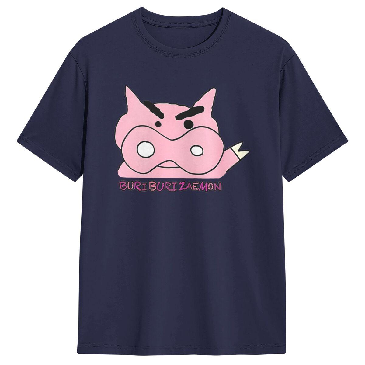 

Men s Brave Pig Crayons Shin-Chans T Shirts Cotton Tops Summer Vintage Short Sleeve T-Shirt O Neck Casual Tshirt New Arrival 4XL