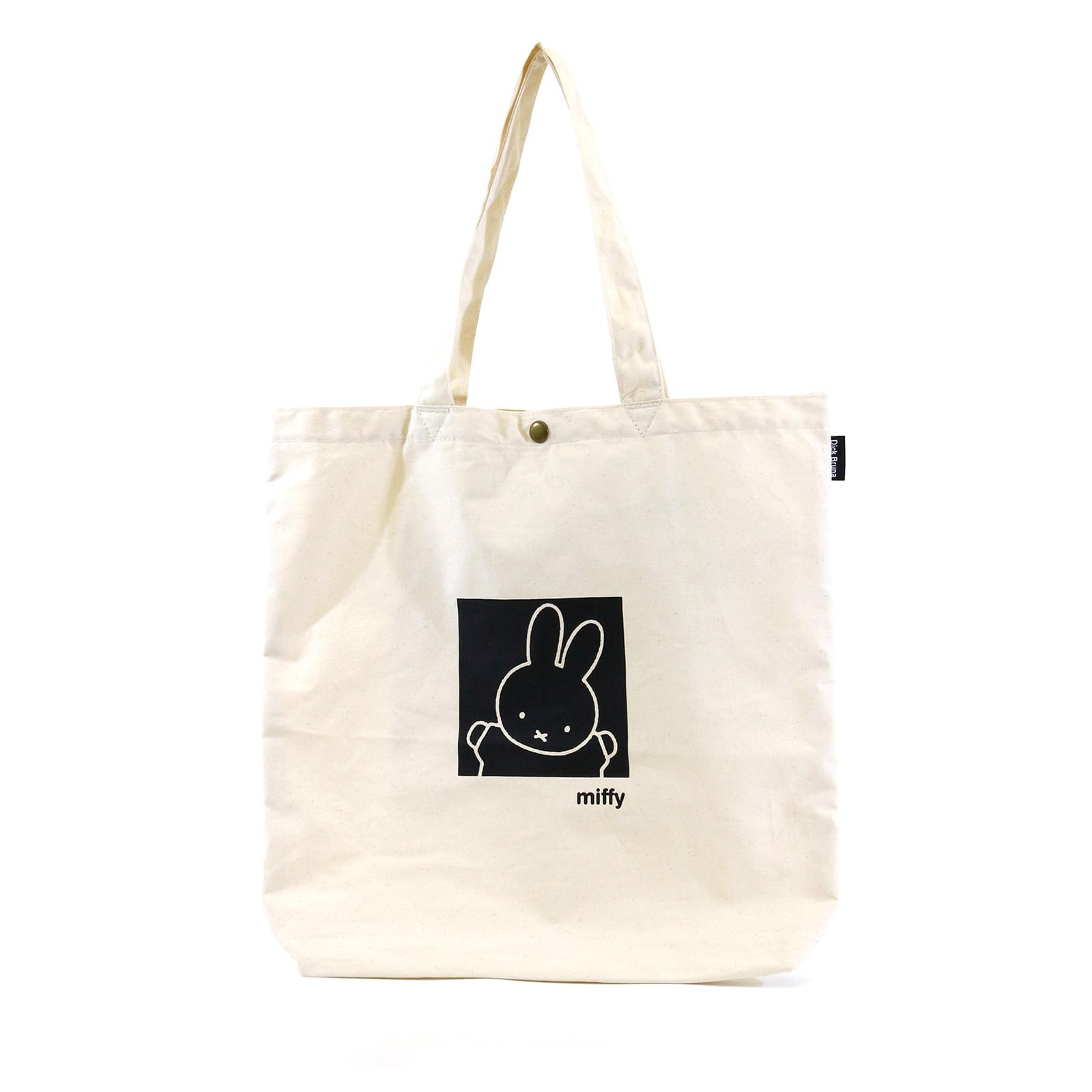 

compact character canvas tote bag square natural [Sifre] Thin, lightweight, storage, 6018,