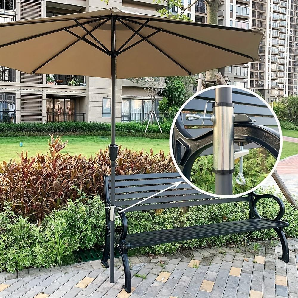 1pcs Outdoor Terrace Umbrella Clip Deck Bench Partner Frame Fixed Clip Railing Boat Pole Fence Wild Dining Table Fixed Fixture