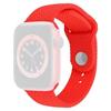 For Apple Watch 10 46mm/Ultra 2/Ultra 49mm/9 8 7 45mm/SE (2023) SE (2022) SE 6 5 4 44mm/3 2 1 42mm Watch Band Silicone Strap
